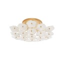 Leighton plafond mässing/cream