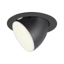 Slv Numinos Gimble Xl Innsunket Spotlight 1 Ampuller 4000 K 3800 Lm Sort