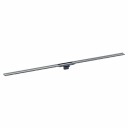 Geberit Cleanline80 Slukrenne 300-1300mm Børstet Svart Krom