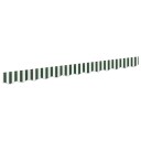 Markise Valance for 3 m Ramme Grønn og Hvit 2.8 x 0.2 m