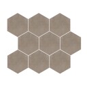 Vikingbad Urban Space Hexagon Vegg- / Gulvflis Ardesia 10x10cm
