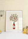 Chili Pepper Plant Plakat Plakat / 40x50cm