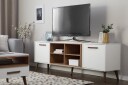 Alloa TV-benk 40x180 cm - Hvit