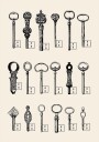 Usb Keys Plakat / 40x50cm