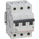 Legrand 4 stk RX³ MCB automatsikring C32 3P 3M 4,5kA