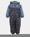 Kattnakken Babyregndress Pytt Blå 86
