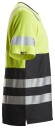 Snickers 2534 T-skjorte Mann, Str. XL, Gul/Sort