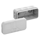 Membranboks 2K Mini L grå uten klemmer 43 x 89 x 38 mm