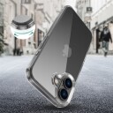 Tech-Protect FlexAir Hybrid Mobildeksel for iPhone 16 Gjennomsiktig