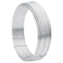 Gjerde binding wire sølv 25 m Varmegalvanisert kabel
