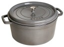 Staub Rund Gryte 30 cm 8,35 liter Grafittgrå 1721342-01-0 1721314-02-0