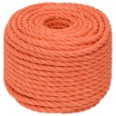  Arbeidstau oransje 10 mm 50 m polypropylen