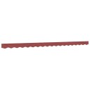  Erstatningsstoff for markisekappe burgunder stripe 4,5 m 367777