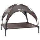 Vidaxl Hundeseng 104 X 86 X 84.5 cm Stål Brun