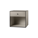by Lassen Frame 49 Hyllemodul med Skuff Melamin Flere Farger