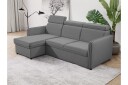 Fredrik Sofa med Sjeselong 3 seter   Grå