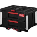 Milwaukee Packout Verktøykasse med 2 Skuffer - 560x410x360mm