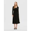 Selected Femme Rue LS Midi Glitter Dress Black S