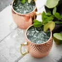 Lyngby Glas Moscow mule kopp 55 cl 2-pakning Kobber