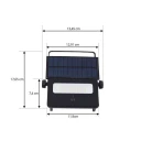 Lindby - Rikard LED Solcelle Vegglampe Svart