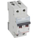 Legrand 5 stk TX³ MCB automatsikring B8 2P 2M 6/6kA
