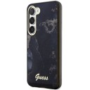 Guess S23 S911 Hardt Deksel Golden Marble Svart