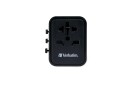 Verbatim - Universal Travel Adapter UTA-01 with 2xUSB Charger