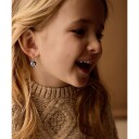 Blomdahl GT Ear Ring 14 mm Heart 10 mm Lilac