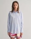 Poplinskjorte i relaxed fit LIGHT BLUE 34
