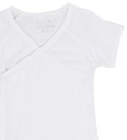 Hust and Claire Body k/e   Bun   Bambus   Hvit   Hust and Claire   74   Kortermet body