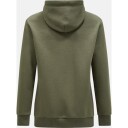 Peak Performance Original Small Logo Hood Herre Pine Needle L