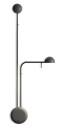 Vibia Pin Vegglampe 1686 On/Off Svart