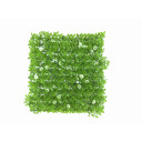 Europalms Grass Mat, Artificial, Green-White, 25x25cm