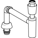 Vannlås 1,1/4" x 40 mm vertikalt utløp