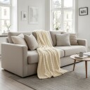 Pledd   Haines Blanket krem Størrelse: 150 x 200 cm