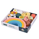Kinder And Kids Stableleke Regnbue & Figurer