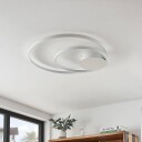 Lindby Nerwin LED-taklampe, rund, hvit