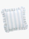 JaBaDaBaDo Pillow Case Blue/White Stripes White ONE SIZE