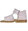 Angulus Sandaler   Rose Flower Print   Angulus   24   Sandals   Rosa