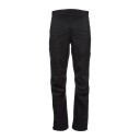 Black Diamond Men StormLine Stretch Full Zip Rain Pants Sort XL Man