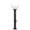  Pullertlampe med sensor og stikkontakt 80 cm svart IP44