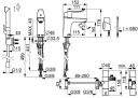 Oras Care Hybrid 5705FZ Servantbatteri hybrid, pleie, Baderom
