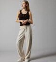 LMTD Nlffinen Lw Wide Pant Noos - Cream - 146