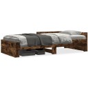  Sengeramme røkt eik 90x200 cm konstruert tre 8721102821981