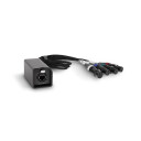 Palmer Aoc Loom Xlrf Aoc From Ethercon To 4 X Xlr Female