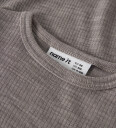 Name It Nbnwax Wool Rib Ls Body Noos   Grey   86