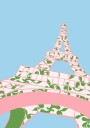 Eiffel Tower Afternoon Plakat Plakat / 21x30cm