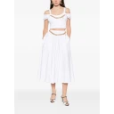 Elisabetta Franchi Dame Skjørt Hvit M,
