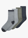 Name It Wak Wool Blend 4-Pack Sock Grønn 31/33