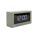 KARLSSON Alarm Clock Boxed Led Warm Grey - Grey - H 12.5CM